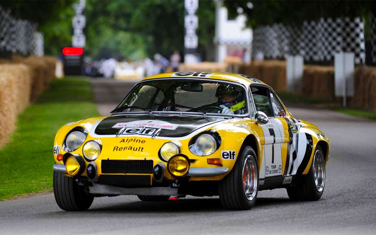 Renault Alpine a110 group5. Group 110